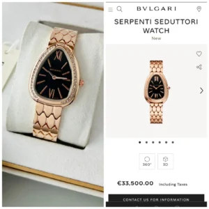 BVLGARI Serpenti Seduttori First Copy