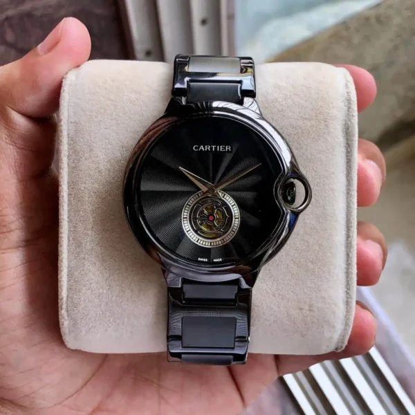 Cartier Ballon Full Black First Copy Watch