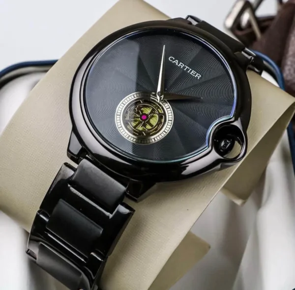Cartier Ballon Full Black First Copy Watch