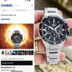 Casio Edifice EQS-800CDB First Copy Watch