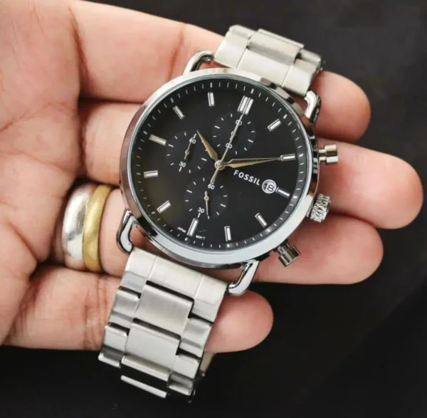 Fossil FS 5400 Black Dial First Copy Watch
