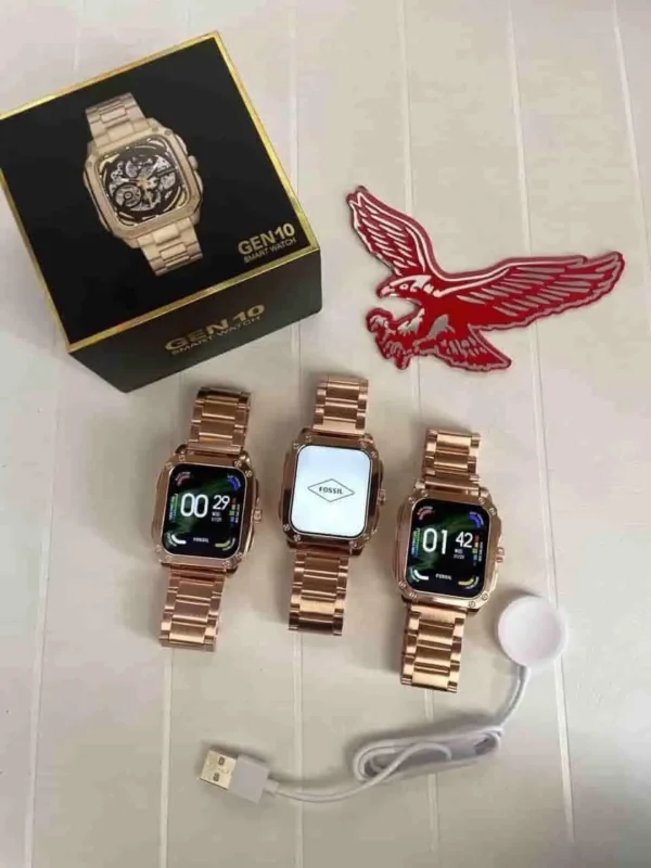 Fossil Generation 10 Rose Gold First Copy Smartwatch