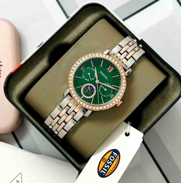 Fossil Jacqueline SUN MOON First Copy Watch for Women