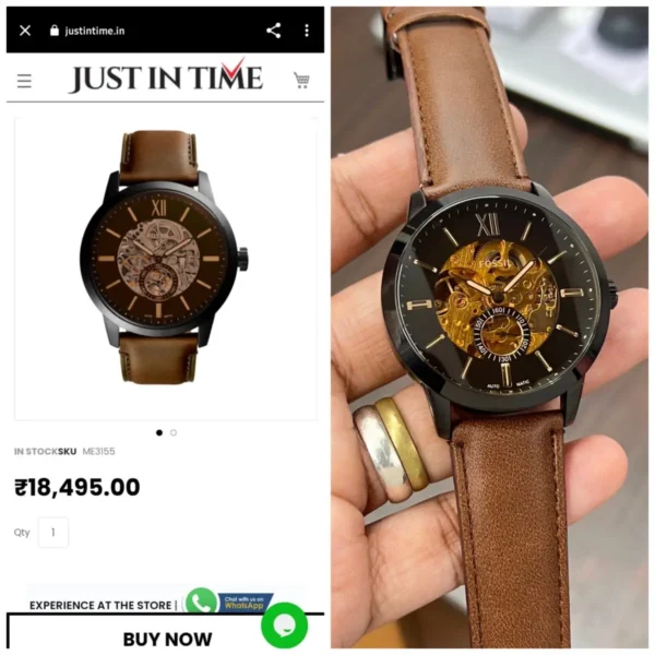 Fossil Modern Machine ME3155 First Copy Watch