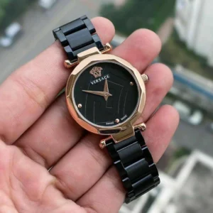 Lady Versace Rosegold First Copy Watch