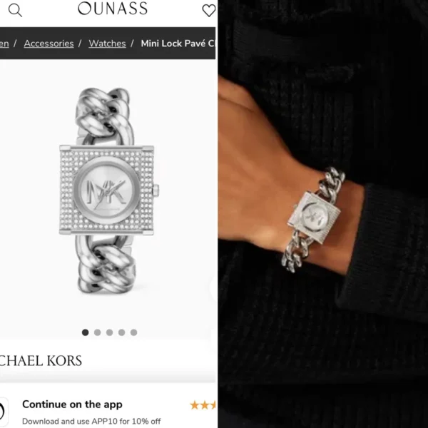 Michael Kors Lennox Crystals First Copy Watch