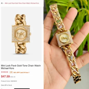 Michael Kors Lennox Crystals First Copy Watch