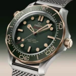 Omega James Bond 007 Bronze Gold First Copy Watch For Men on Zest Shop