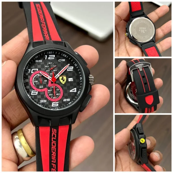 Scuderia Ferrari Sportive Red First Copy Watch