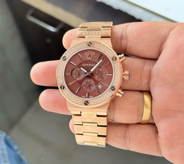 Versace Greca Chronograph First Copy Watch