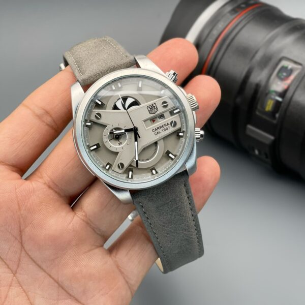 Tag Heuer Carrera First Copy Leather Watch | Premium Replica