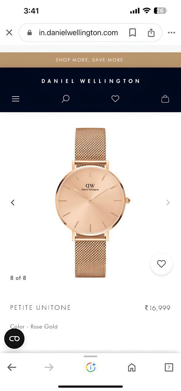 DW Classic Petite First Copy Watch for Women