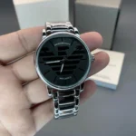 Emporio Armani Meccanico Silver First Copy Watch