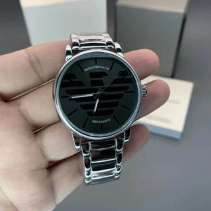 Emporio Armani Meccanico Silver First Copy Watch