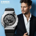 G-Shock CasiOak Black Steel Rainbow First Copy Watch