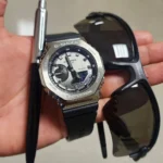 G-Shock CasiOak Black Steel Rainbow First Copy Watch