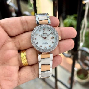 Omega Ladymatic Diamond First Copy Watch