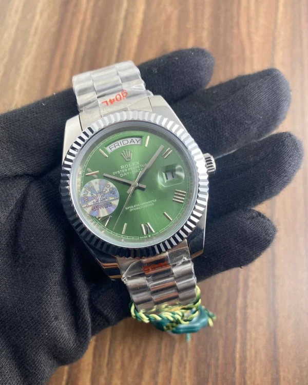 Rolex Day-Date Green Dial First Copy Watch