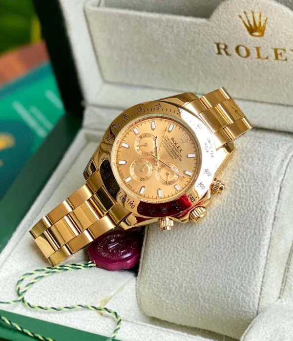Rolex Daytona Full Gold First Copy Watch