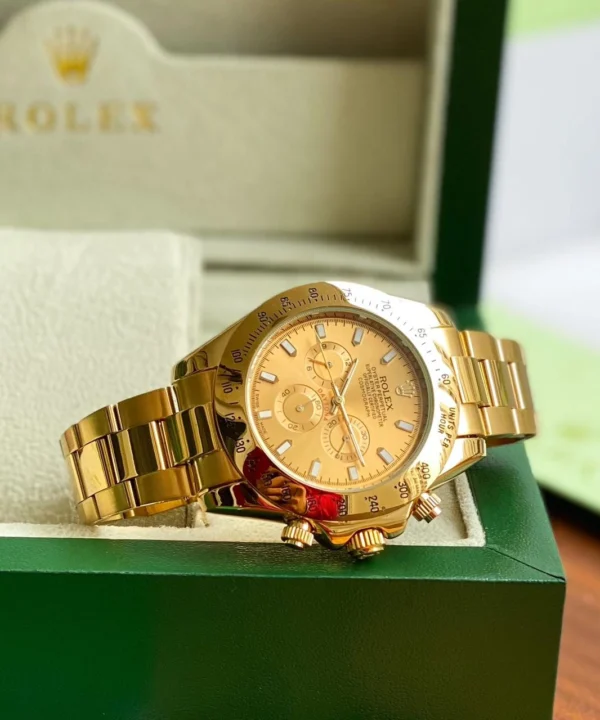 Rolex Daytona Full Gold First Copy Watch