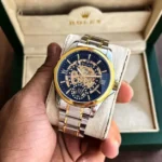 Rolex Silver & Gold Automatic Watch