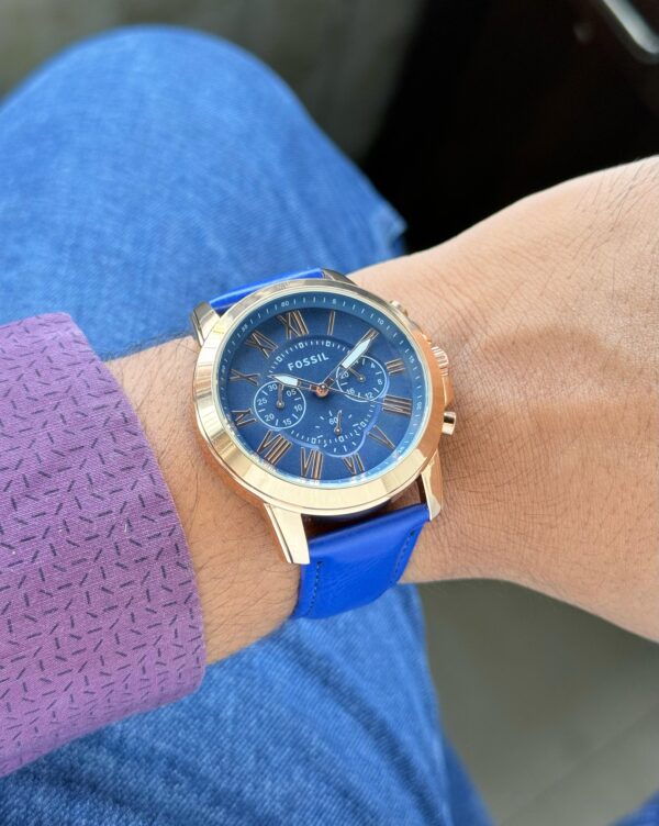 Fossil FS5132 Chronograph Blue Watch in India