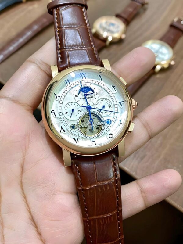 Cartier Tourbillon Moon Face First Copy Watch