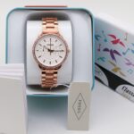 Fossil Tailor White First Copy Watch for Women in India