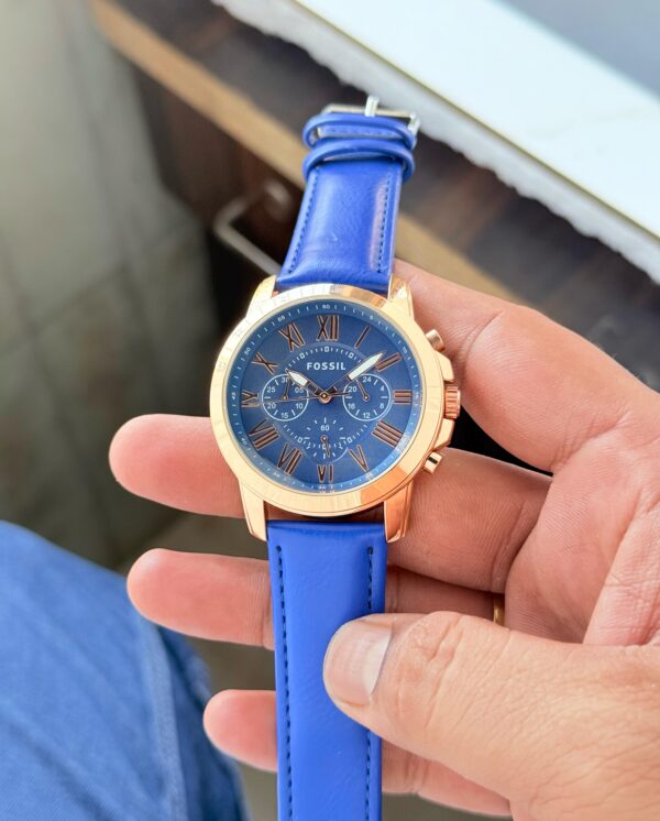 Fossil FS5132 Chronograph Blue Watch in India
