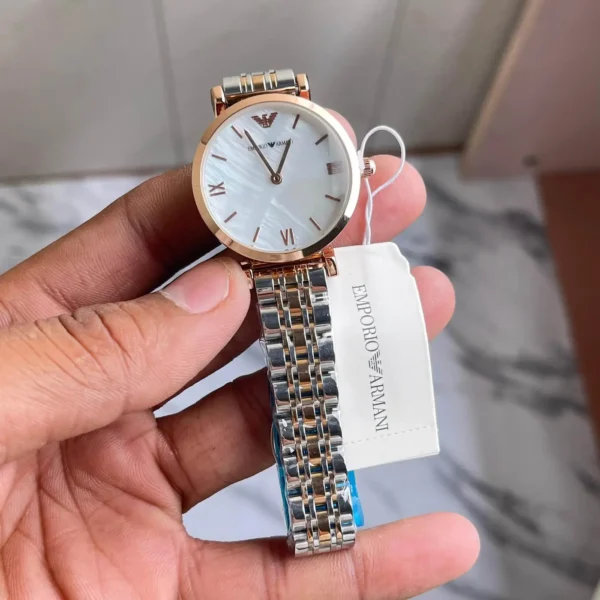 Emporio Armani Diamonds Zoom Face Watch for Her – Premium First Copy at Zest Shop