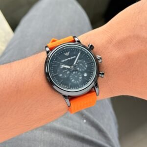 Emporio Armani Orange Sports Men’s First Copy Watch