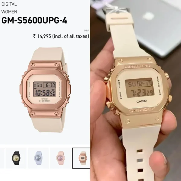 G-Shock GM-S5600UPG-4 Watch for Men – Premium First Copy at Zest Shop