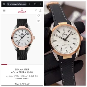Omega AquaTerra First Copy Watch India Premium in Mumbai