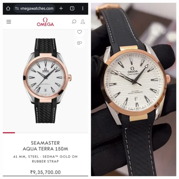 Omega AquaTerra First Copy Watch India Premium in Mumbai