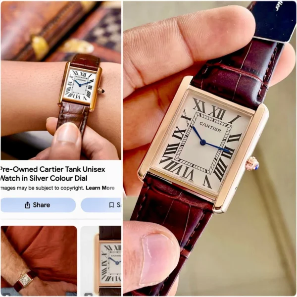 Tank Louis Cartier First Copy Watch India Kolkata