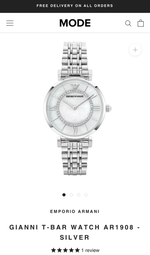 Timeless Elegance with Emporio Armani AR1908 First Copy