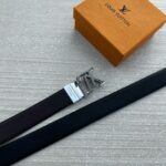 Louis Vuitton Reversible Leather Belt for Men | Premium First Copy at Zest Shop