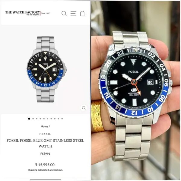 Fossil First Copy Watch at Zest Shop India