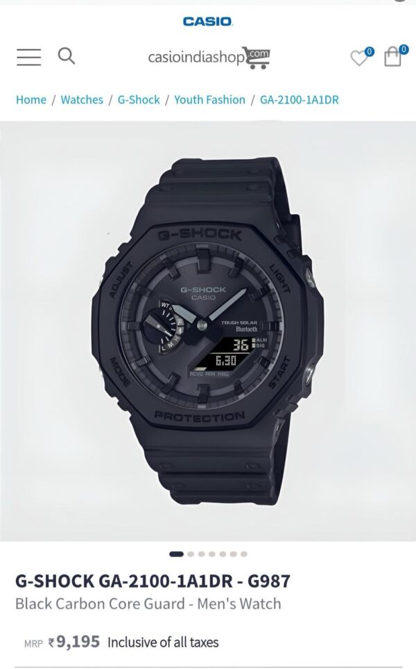 G-Shock First Copy Watch for men at Zest Shop India
