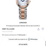 Longines First Copy Watch at Zest Shop India